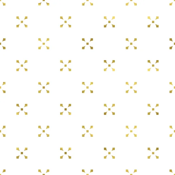 Motif Blanc Sans Couture Avec Des Feuilles Paillettes Texturées Simples — Image vectorielle