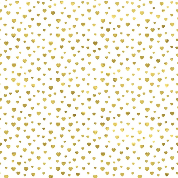 Modèle Sans Couture Blanc Avec Des Coeurs Confettis Texturés Papier — Image vectorielle