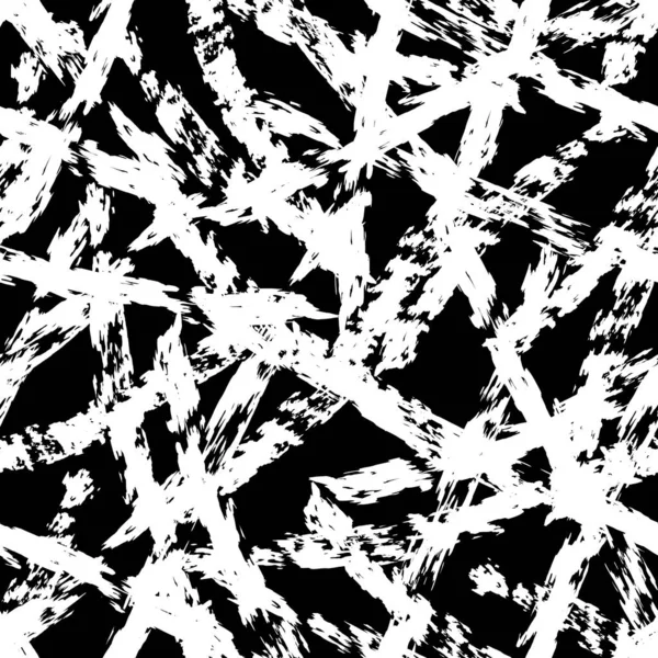 Patrón Sin Costuras Blanco Negro Con Líneas Gruesas Fondo Abstracto — Vector de stock