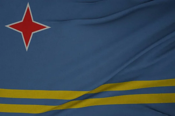 Aruba Country State Flag — стокове фото