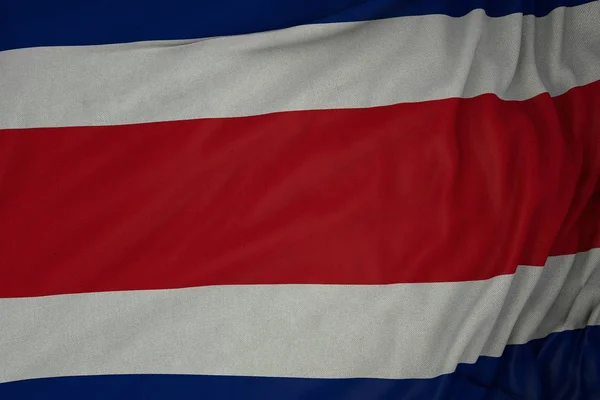 Costa Rica Bandera Del Estado Del País — Foto de Stock