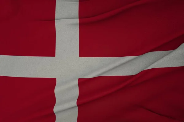 Данія Державний Прапор — стокове фото