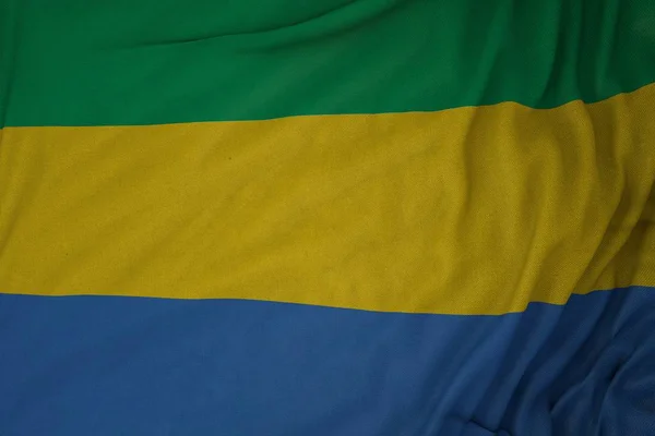 Gabon Country State Flag — стокове фото