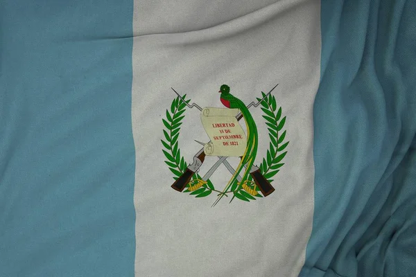 Gwatemala Bandera Państwa — Zdjęcie stockowe