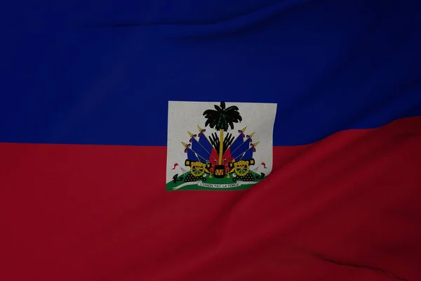 Haiti País Bandeira Estado — Fotografia de Stock