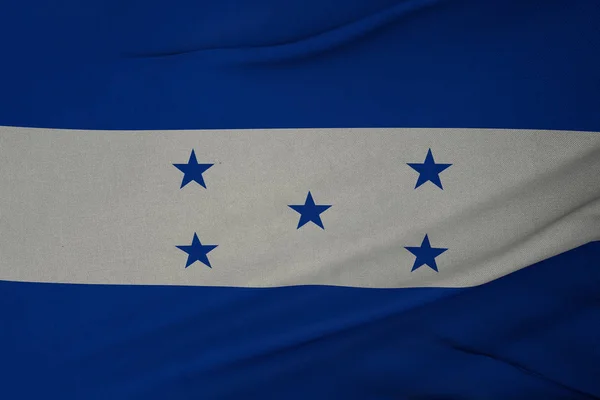 Honduras Bandera Państwa — Zdjęcie stockowe