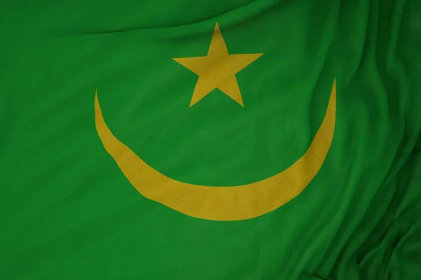 Mauritania Country State Flag — 스톡 사진