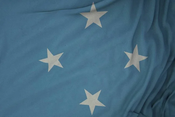 Micronesia Country State Flag — Stock Photo, Image
