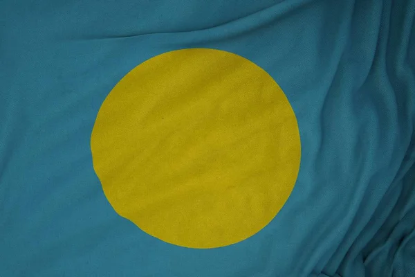 Palau Country State Flag — стокове фото