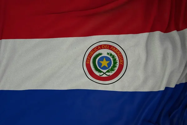 Paraguay Bandera Del Estado Del País — Foto de Stock