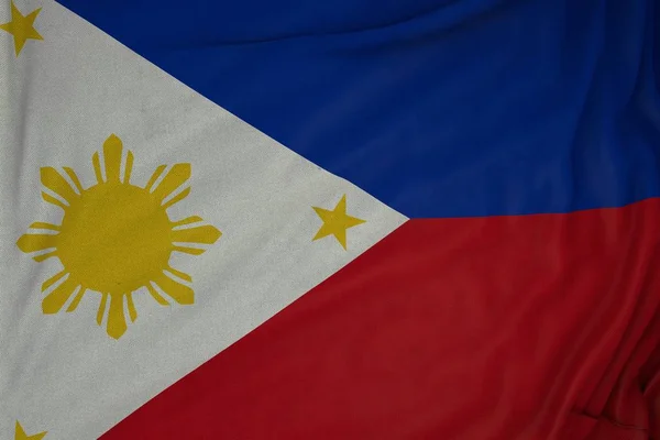 Filipinas Bandera Del Estado Del País — Foto de Stock