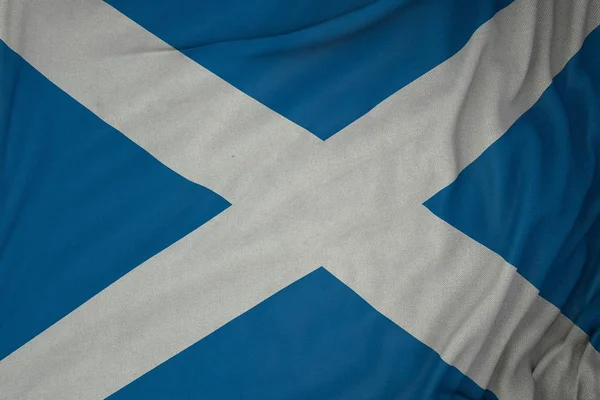 Scotland Country State Flag Állam Lobogója — Stock Fotó
