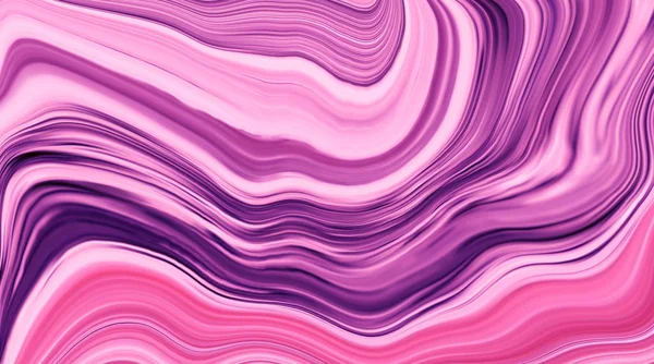 Színes Festményei Erezettel Rózsaszín Márvány Tinta Mintás Textúra Absztrakt Háttér — Stock Fotó