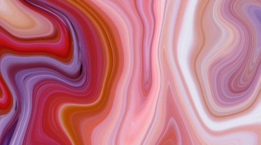 Yağlı boya çizgileri ve mermer rengi olan sıvı soyut arkaplan