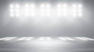 Boş oda studio gradyan arka planı için kullanılan gri ve ürün görüntüleme