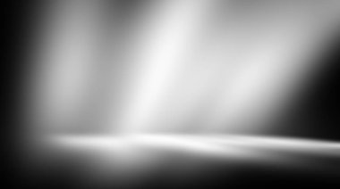 black empty spotlight, studio lighting banner background, stage