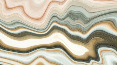 Marble ink colorful. green, brown marble pattern texture abstract background. can be used for background or wallpaper