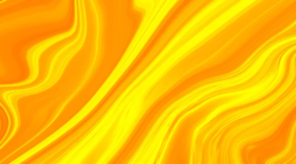 abstract orange, yellow vector background with bent lines.