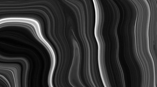 Marmeren Inkt Kleurrijk Zwarte Marmeren Patroon Textuur Abstracte Achtergrond Kan — Stockfoto