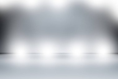 Boş oda studio gradyan arka planı için kullanılan gri ve ürün görüntüleme