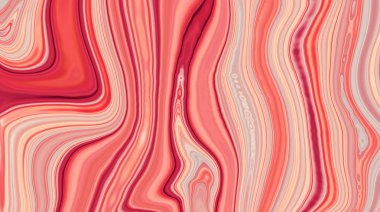 abstract background, marble texture, acrylic painting, liquid, red, and pink colors