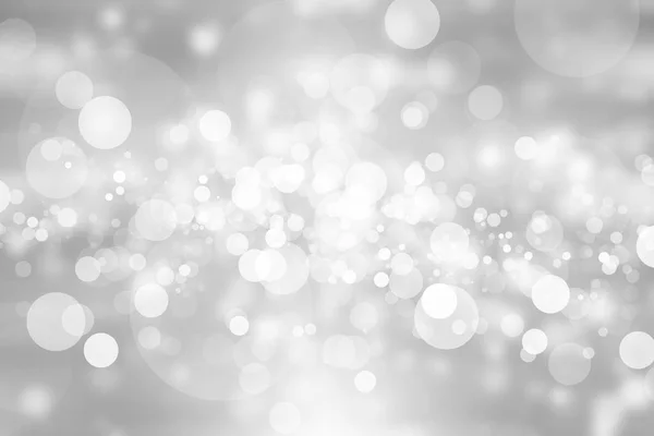 Alb Blur Fundal Abstract Bokeh Crăciun Încețoșat Frumos Strălucitoare Lumini — Fotografie, imagine de stoc