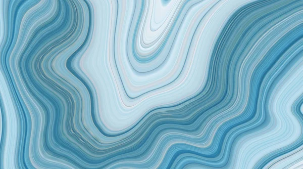 Encre Marbre Colorée Motif Marbre Bleu Texture Fond Abstrait Peut — Photo