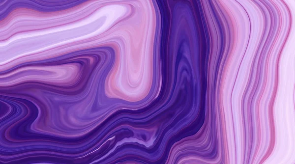 大理石的油墨多彩 紫色的大理石图案纹理抽象背景 可以用于背景或壁纸 — 图库照片