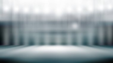 yumuşak gri studio Oda arka plan, gri zemin zemin ile spot.