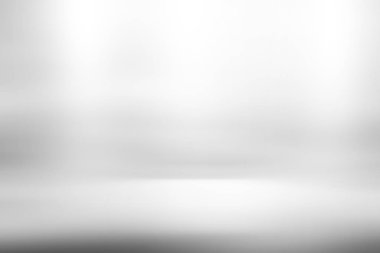 yumuşak gri studio Oda arka plan, gri zemin zemin ile spot.