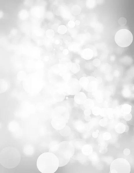 Branco Borrão Fundo Abstrato Bokeh Natal Borrado Belas Luzes Natal — Fotografia de Stock