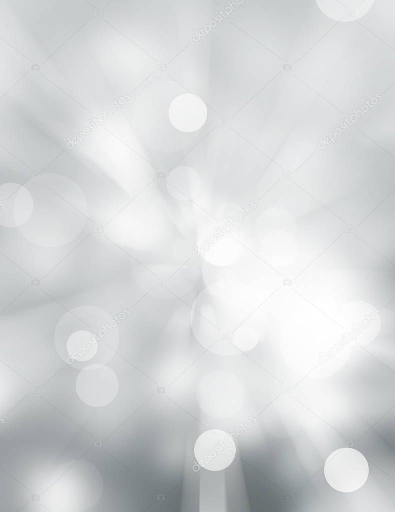 white blur abstract background. bokeh Christmas blurred beautiful shiny Christmas lights