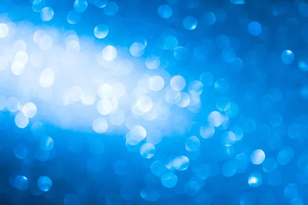 Μπλε Θαμπάδα Αφηρημένα Φόντο Bokeh Χριστούγεννα Θολή Όμορφη Λαμπερά Φώτα — Φωτογραφία Αρχείου