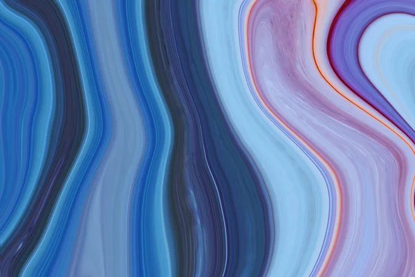 Marmortinte Bunt Blauen Marmormuster Textur Abstrakten Hintergrund Kann Für Hintergrund — Stockfoto