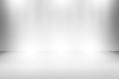 Boş oda studio gradyan arka planı için kullanılan gri ve ürün görüntüleme