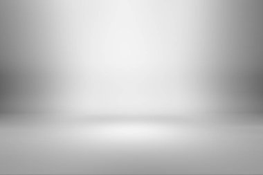 Boş oda studio gradyan arka planı için kullanılan gri ve ürün görüntüleme