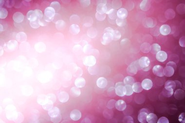 Pembe arka plan bulanıklık. güzel parlak Noel ışıkları bokeh Noel bulanık.