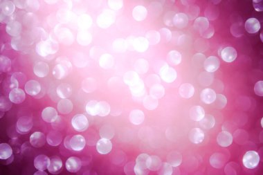Pembe arka plan bulanıklık. güzel parlak Noel ışıkları bokeh Noel bulanık.
