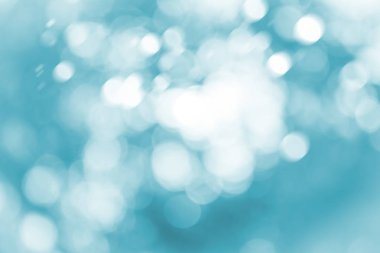 beyaz daire mavi arka plan bulanıklık. bokeh bulanık Noel güzel parlak Noel ışıkları