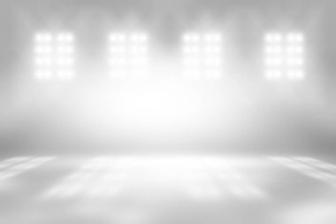 Boş oda studio gradyan arka planı için kullanılan gri ve ürün görüntüleme