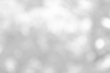 Beyaz bokeh doğa arka plan bulanık. duvar kağıdı zemin gri, yumuşak ışık gri arka plan bulanıklık.