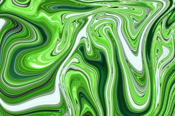 Marble Ink Colorful Green Marble Pattern Texture Abstract Background Can — Stock Photo, Image