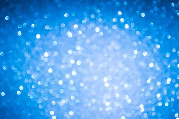 Μπλε Θαμπάδα Αφηρημένα Φόντο Bokeh Χριστούγεννα Θολή Όμορφη Λαμπερά Φώτα — Φωτογραφία Αρχείου