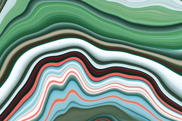 Cerneală Marmură Colorată Modelul Marmură Verde Textura Fundal Abstract Poate — Fotografie, imagine de stoc