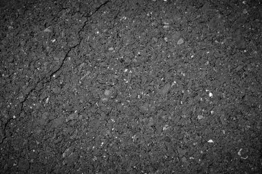 siyah asfalt doku. Asfalt yol. taş asfalt doku arka plan siyah granit çakıl.