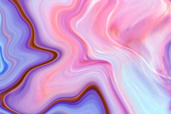 Kolorowe Obrazy Marmurki Różowy Marmur Atramentu Wzór Tekstury Tło Mogą — Zdjęcie stockowe