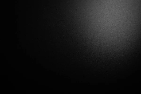 Siyah Kağıt Doku Veya Arka Plan Spot Işık Karanlık Duvar — Stok fotoğraf