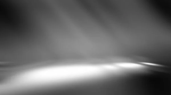Перспективний Фон Чорної Кімнати Студії Сірим Градієнтом Точкового Освітлення Фон — стокове фото