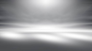 Boş oda studio gradyan arka planı için kullanılan gri ve ürün görüntüleme