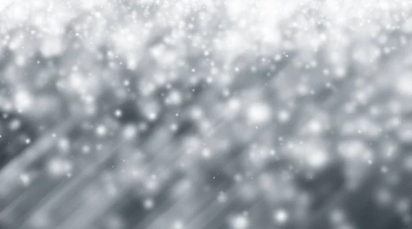Blanco Difuminado Fondo Abstracto Bokeh Navidad Borrosa Hermosas Luces Navidad — Foto de Stock